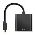 Adapter Micro HDMI D męski / VGA żeński | +3,5mm AUX | 0,2m