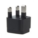 Adapter gniazdo EU na wtyk UK MCE154 Czarny