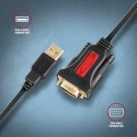 ADS-1PSN Adapter USB 2.0 > RS-232 Port szeregowy, 1.5m kabel, chip Prolific