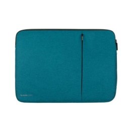 Etui Gecko zipper sleeve eco na laptop 15 cali Petrol