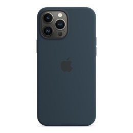 Etui silikonowe z MagSafe do iPhonea 13 Pro Max - błękitna toń