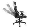 Fotel dla graczy Avenger XL Czarno-biały