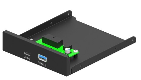 Gniazdo USB 3.1 USB-A USB-C panel przedni