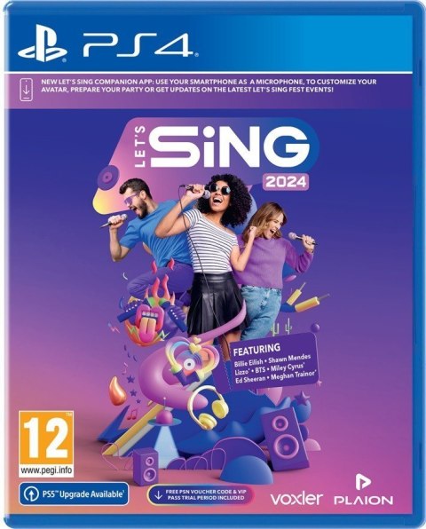 Gra PlayStation 4 Lets Sing 2024