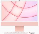 24 cale iMac Retina 4.5K: M1, 8/8, 8GB, 512GB - Różowy