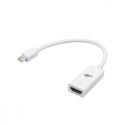 Adapter Mini DisplayPort M - HDMI F biały