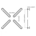 Adapter do ekranow bez otworow VESA MC-899