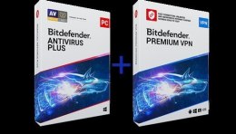 *BitDefender AV Plus+VPN 10Stan.1R BAVV-N-1Y-10D