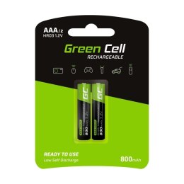 Akumulatorki Paluszki 2x AAA HR03 800mAh