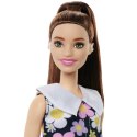 Barbie Fashionistas Lalka Sukienka w kwiatki/Aparat słuchowy