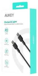 CB-NCC1 nylonowy kabel USB C - USB C | 1m | 3A | 60W PD | 20V