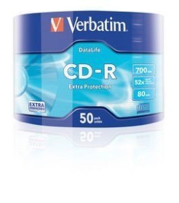 CD-R 52x 700MB 50P SP Extra Protection Wrap 43787