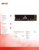 Dysk SSD 1TB MP700 Series 9500/8500 MB/s PCIe Gen 5.0 x4 NVMe 2.0