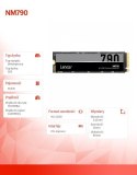 Dysk SSD NM790 512GB 2280 PCIeGen4x4 7200/4400MB/s