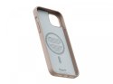 Etui do iPhone 15 Plus MagSafe Tkanina - Różowy piasek