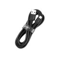 CB-CA03 OEM nylonowy kabel Quick Charge USB C-USB A | FCP | AFC | 0.3m | 3A | 60W PD | 20V