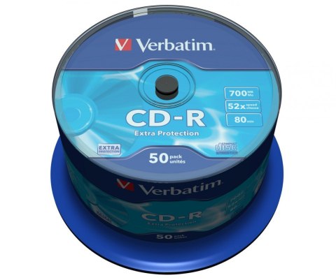 CD-R 52x 700MB 50P CB DL Ex Prot 43351