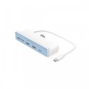 Hub Hyper 6-in-1 USB-C dla iMac 24 cale (2021), HDMI, USB-C, 2x USB-A, SD, MiniSD, 7x kolor