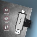 CRE-SAC Czytnik kart zewnętrzny USB3.2 Gen 1 Type-C + Type-A SD/microSD